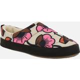 35 ½ Slippers Regatta Lightweight Women's Pink, White and Brown Floral Orla Kiely Tent Mule