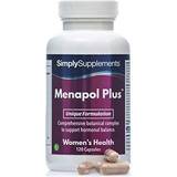 Simply Supplements Menapol Plus for Hormonal SOYA Isoflavones Siberian Ginseng