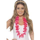 North America Accessories Fancy Dress Smiffys Hawaiian Lei Neon Pink