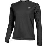 Women T-shirts Nike Dri-FIT Women's Crew-Neck Running Top Black