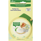 Clover Plastic Embroidery Stitching Hoop 4.75"