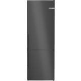 Bosch Black - Freestanding Fridge Freezers Bosch KGN49OXBT Free Black, Stainless Steel