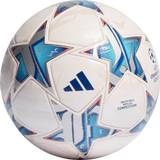 4 - FIFA Quality Pro Footballs adidas UCL Competition Group Stage Soccer 23/24 - White/Silver Metallic/Bright Cyan/Royal Blue