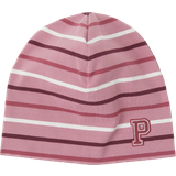 Organic Cotton Beanies Polarn O. Pyret Kid's Striped Hat - Pink