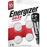 Batteries - Button Cell Batteries - Lithium Batteries & Chargers Energizer CR2032 4-pack