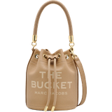 Detachable Shoulder Strap Bucket Bags Marc Jacobs The Leather Bucket Bag - Camel