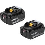 Makita Batteries - Black Batteries & Chargers Makita BL1860B 2-pack