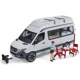 Plastic Vans Bruder MB Sprinter Camper with Driver