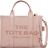 Pink Totes & Shopping Bags Marc Jacobs The Leather Medium Tote Bag - Rose