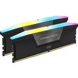 Corsair 5600 MHz - 96 GB - DDR5 RAM Memory Corsair Vengeance RGB Black DDR5 5600MHz 2x48GB (CMH96GX5M2B5600C40)