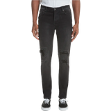 Ksubi Chitch Boneyard Ripped Slim Fit Stretch Jeans - Black