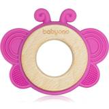 Teething Toys on sale BabyOno Wooden & Silicone Teether chew toy Butterfly 1 pc