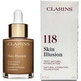 Clarins skin illusion Clarins Skin Illusion Foundation SPF15 30ml 118