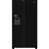 Non plumbed ice and water Hisense RS694N4TBE Black