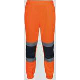 Orange Work Pants Regatta Mens Hi-Vis Bottoms Orange/Navy