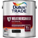 Dulux black weathershield Dulux Trade Weathershield Exterior High Gloss Black