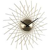 Gold Clocks Acctim 'Lohne' Spoke Style Metal In Wall Clock