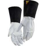 White Gardening Gloves Blåkläder 2839-1460 Svetshandske Vit/Mörkgrå