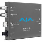 Aja Hi5-12G-R 12G-SDI to HDMI 2.0 Mini-Converter with Fiber Receiver