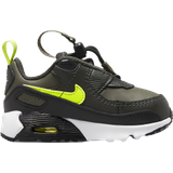 Drawstring Trainers Nike Air Max 90 Toggle TD - Medium Olive/Sequoia/Black/Volt