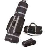 Samsonite Suitcase Sets Samsonite SAM700BKBK Golf Deluxe 3 Travel Set Bag Bag