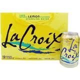 Bottled Water Lacroix Core Sparkling Water with Natural Lemon Flavor, 12 Case
