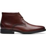 Clarks Lace Boots Clarks Whiddon Mid Brown
