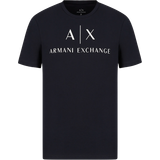 L - Men T-shirts Armani Exchange Slim Fit T-shirt - Navy Blue
