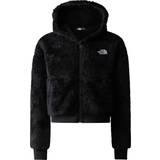 Zipper Hoodies The North Face Girls' Suave Oso Hooded Tnf Black