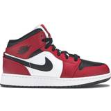Nike Air Jordan 1 Mid Chicago Black Toe GS - Black/Gym Red/White