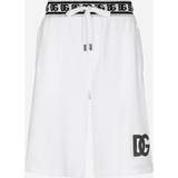 Dolce & Gabbana Jogging shorts with DG embroidery and DG Monogram