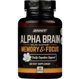 Lemon Vitamins & Minerals Onnit Alpha Brain Premium Nootropic 30 pcs