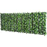 Enclosures OutSunny Artificial Leaf Hedge Screen Privacy Fence Panel
