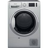Silver Tumble Dryers Hotpoint NTM1192SSKUK Silver
