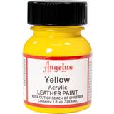 Angelus Acrylic Leather Paint, Yellow, 1 oz