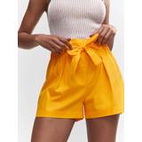 Mango Paper Cotton Blend Shorts