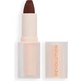 Lip Products Makeup Revolution Lip Allure Soft Satin Lipstick Stiletto Brown