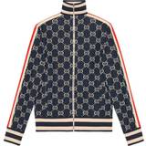 Gucci Jackets Gucci GG jacquard zipped jacket multicoloured