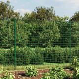 vidaXL Wire Mesh Fence Green 1.8x10