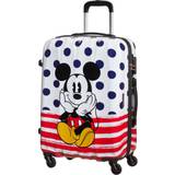 American Tourister Suitcases American Tourister Disney Spinner 4 wheels 65cm Mickey Blue Dots
