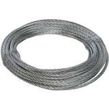 Silver Welded Wire Fences Fixman Galvanised Wire Rope 6mm 10m Wire Rope