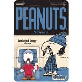 Action Figures Peanuts W5 SNOOPIES Lumberjack Snoopy Reaction Figure