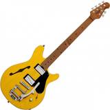 Sterling By Music Man Electric Guitar Sterling By Music Man Valentine Chambered, Butterscotch
