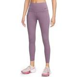 Nike Nylon Tights Nike Universa Women's Medium-Support High-Waisted 7/8 Leggings - Violet Dust/Black