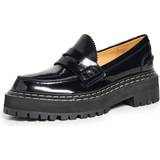 Loafers on sale Proenza Schouler Black Platform Loafers 999 Black IT