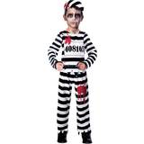 Thieves & Bandits Fancy Dresses Amscan Zombie Prisoner Child Carnival Costume
