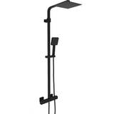 Wall Mounted Shower Systems Nes Home Modern (ESHH04) Black
