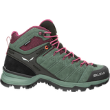 Synthetic Hiking Shoes Salewa Alp Mate Mid W - Green Duck/Rhododendon