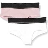 Calvin Klein Panties Set 2-pack Blushcheek & White (G80G800573-0VJ)