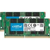 64 GB - SO-DIMM DDR4 RAM Memory Crucial DDR4 3200MHz 2x32GB (CT2K32G4SFD832A)